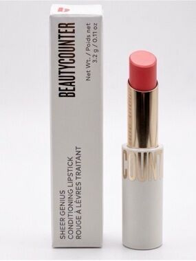 Beautycounter Sheer Genius Conditioning Lipstick — Petal